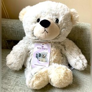 NWT Gray Bear Warmies